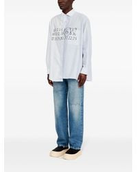 MM6 by Maison Margiela - Asymmetric Shirt - Lyst