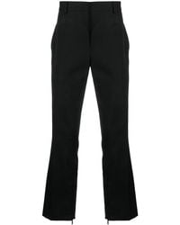 Off-White c/o Virgil Abloh - Wool Straight-Leg Trousers - Lyst