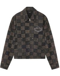 Amiri - Chateau Crest Denim Jacket - Lyst