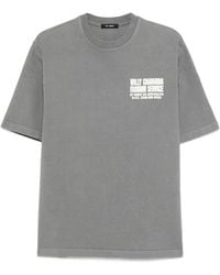 Willy Chavarria - Short-Sleeve Round-Neck T-Shirt - Lyst