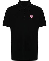 Canada Goose - Logo Cotton Polo Shirt - Lyst