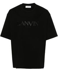 Lanvin - Paris Oversized T-Shirt - Lyst