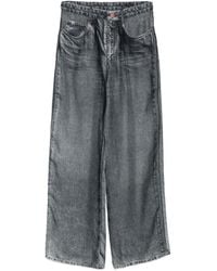 Pierre Louis Mascia - Aloe Wide-Leg Silk Trousers - Lyst