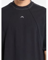 A_COLD_WALL* - Millbank Topstitch T-Shirt - Lyst