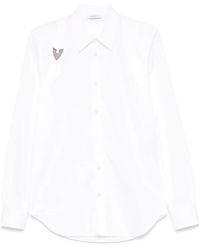 McQueen - Cotton Arrow-Harness Shirt - Lyst