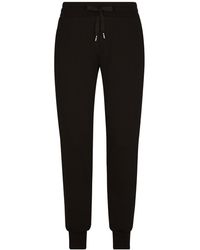 Dolce & Gabbana - Pantalone jogging Con Placca - Lyst