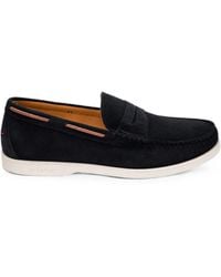 Kiton - Suede-Finish Leather Loafers - Lyst