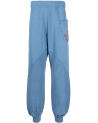 JW Anderson - Panelled Organic Cotton Track Pants - Lyst