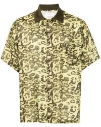 Toga Virilis - Leopard Print Short-Sleeve Shirt - Lyst