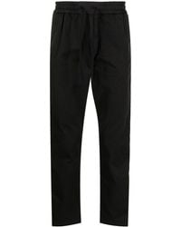 Iceberg - Elasticated-Waist Cotton-Blend Track Trousers - Lyst