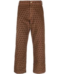ERL - Graphic-print Corduroy Trousers - Lyst