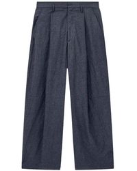 Giorgio Armani - Pleated Virgin-Wool Trousers - Lyst