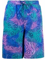 Isabel Marant - Drawstring Swim Shorts - Lyst
