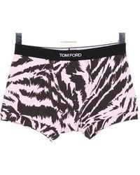 Tom Ford - Tiger-Print Boxer Briefs - Lyst