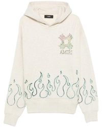 Amiri - Ma Quad Flames Oversized Hoodie - Lyst