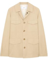 Lardini - Long-Sleeved Field Jacket - Lyst