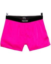 Tom Ford - Logo-Patch Boxer Shorts - Lyst