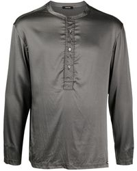 Tom Ford - Long-sleeve Silk-blend Shirt - Lyst