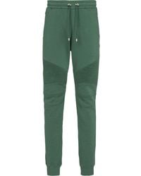 Balmain - Drawstring Cotton Track Pants - Lyst
