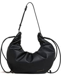Marni - Leather Scrunchie Small Shoulder Bag - Lyst