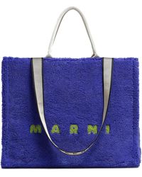 Marni - Terry-cloth Logo Tote Bag - Lyst