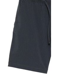 Lacoste - Short En Crépon - Lyst