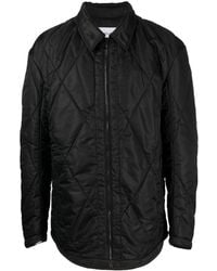 Trussardi - Diamond-Quilted Jacket - Lyst