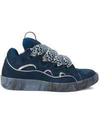 Lanvin - Curb Low-Top Sneakers - Lyst