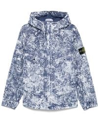 Stone Island - Compass-Motif Jacket - Lyst