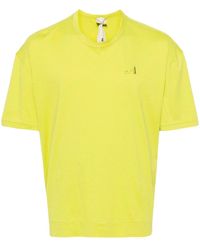 C.P. Company - Logo-Embroidered Cotton T-Shirt - Lyst