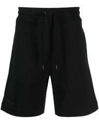 Canada Goose - Logo-Print Cotton Track Shorts - Lyst