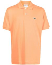 Breuninger Herren Kleidung Tops & Shirts Shirts Poloshirts Piqué-Poloshirt orange 