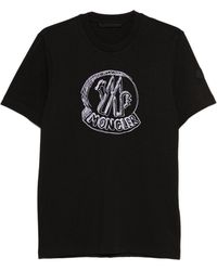 Moncler - Cartoon Logo T-Shirt - Lyst