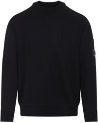 C.P. Company - Pocket-Detail Wool-Blend Sweater - Lyst