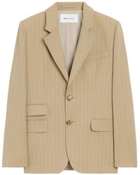 Ami Paris - New Wool Single Breasted Boxy Jacket - Lyst