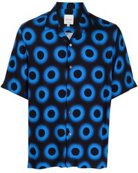 Paul Smith - Short-sleeve Geometric-print Shirt - Lyst
