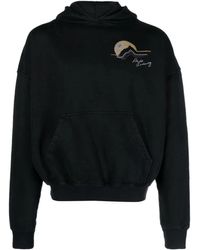 Rhude - Awakening Graphic-Print Cotton Hoodie - Lyst