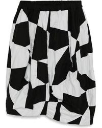 COMME DES GARÇON BLACK - Patchwork Trousers - Lyst