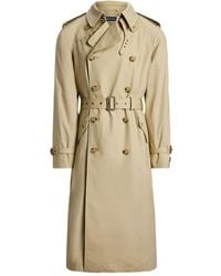 Polo Ralph Lauren - Double-Breasted Trench Coat - Lyst