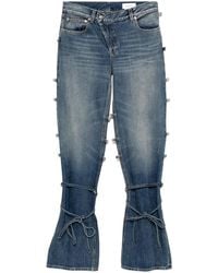 McQueen - Straight-Leg Jeans - Lyst