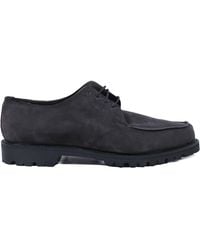 Rier - Lace-Up Suede Derby Shoes - Lyst