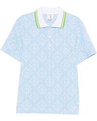 CASABLANCA - Jacquard Polo - Lyst