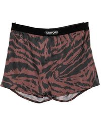 Tom Ford - Tiger-Print Boxer - Lyst
