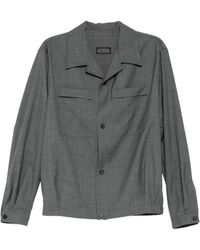Kiton - Chest-Pocket Shirt Jacket - Lyst