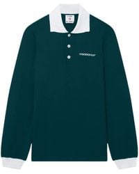 CASABLANCA - Long-Sleeve Polo Shirt - Lyst