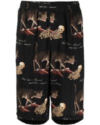 Endless Joy - Dreamt Motif-Print Bermuda Shorts - Lyst