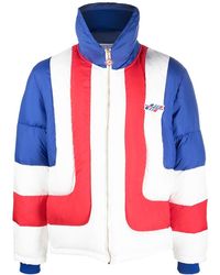CASABLANCA - Colour-block Puffer Jacket - Lyst