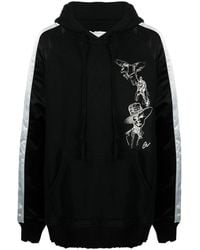 Greg Lauren - Souvenir Embroidered Hoodie - Lyst