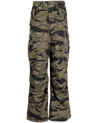 Maharishi - Camouflage-print Loose-fit Trousers - Lyst