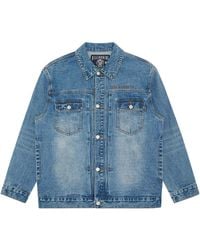BBCICECREAM - Script-Logo Denim Jacket - Lyst